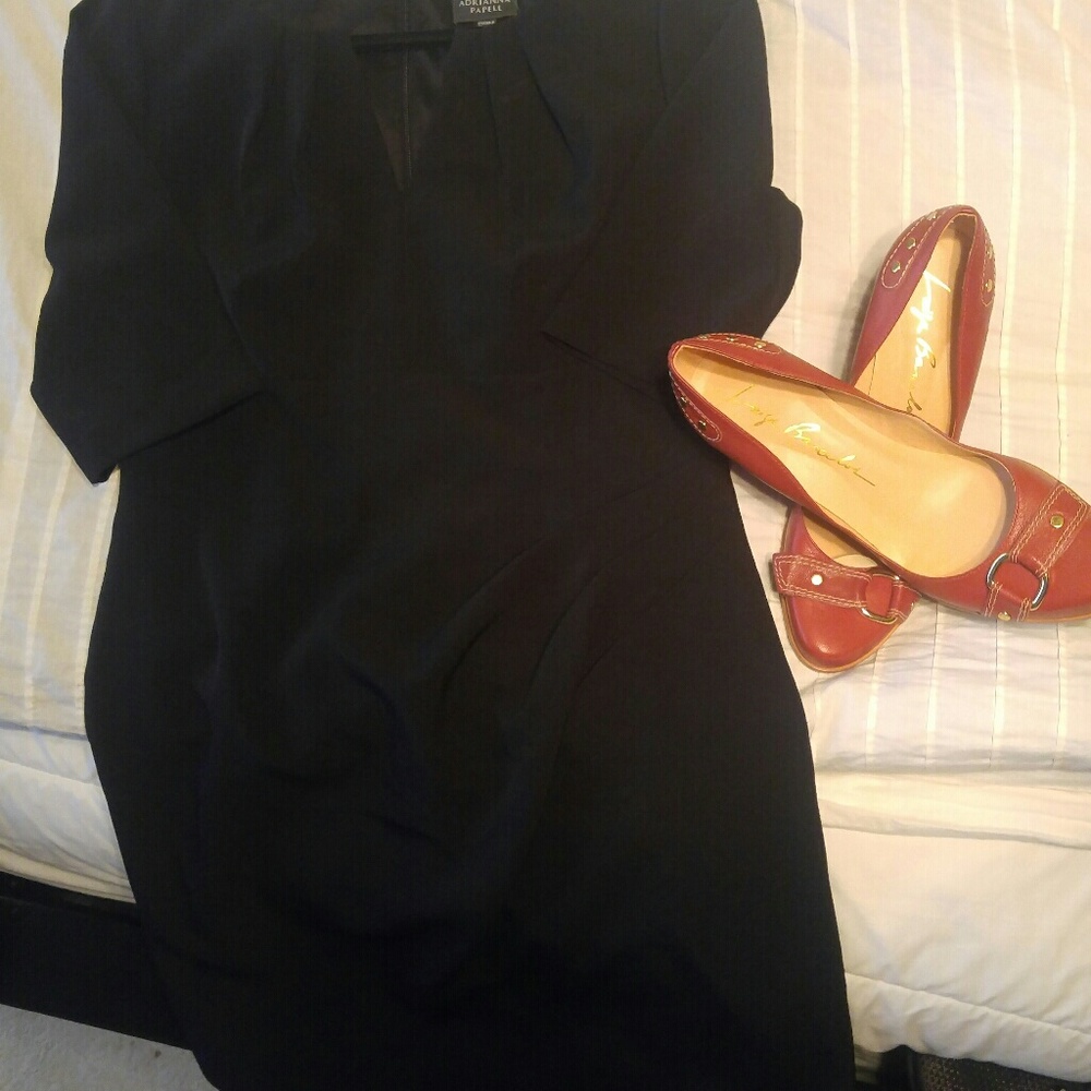 Black cocktail dress